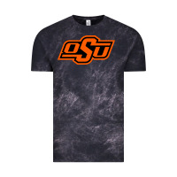 Cloud Black Oklahoma St University Vintage Tee - Craftify