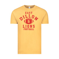 Vintage Mustard Friday Night Lights East Dillon Lions Football Jersey Vintage Tee - Craftify