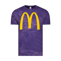 Cloud Purple mcd onald's golden arches Vintage Tee - Craftify