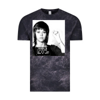 Cloud Black Jane Fonda Mugshot GIFT Vintage Tee - Craftify