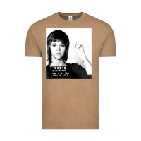 Vintage Coffee Jane Fonda Mugshot GIFT Vintage Tee - Craftify