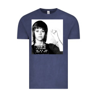 Vintage Denim Jane Fonda Mugshot GIFT Vintage Tee - Craftify