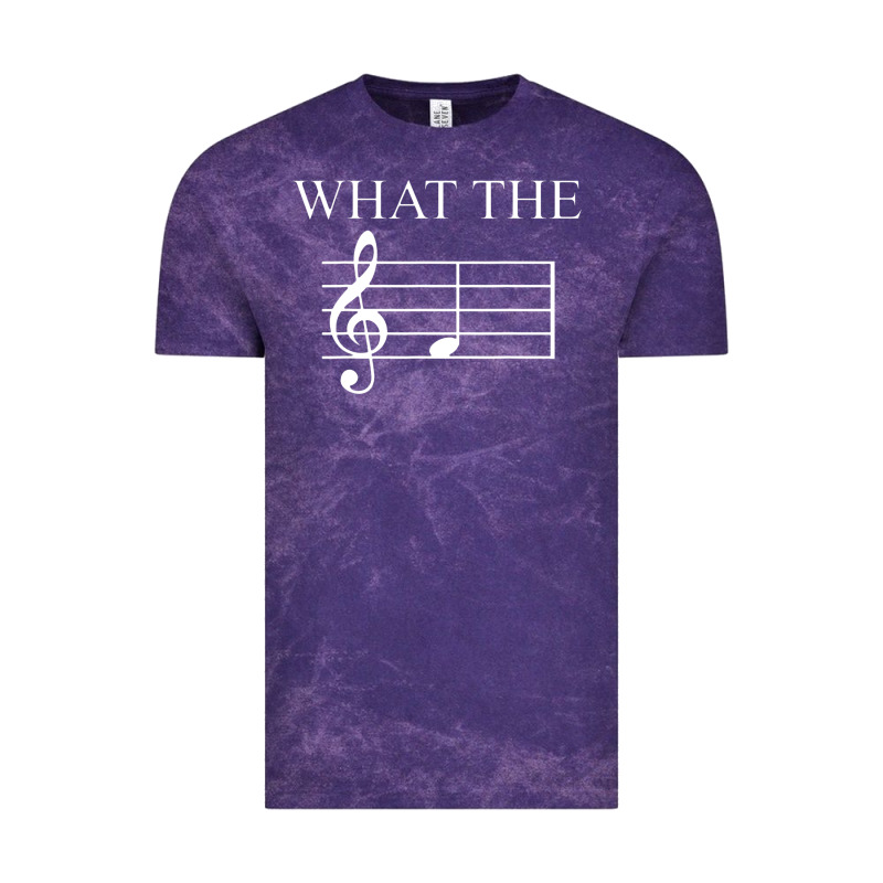What The F Note Key Music Humor Gift Vintage Tee by Craftify | Teevron