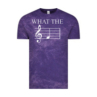 Cloud Purple what the f note key music humor gift Vintage Tee - Craftify