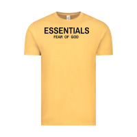 Vintage Mustard Fear Of God Essentials Vintage Tee - Craftify