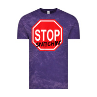 Cloud Purple stop snitching stop snitchin t shirt Vintage Tee - Craftify