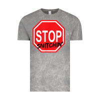 Cloud Rock stop snitching stop snitchin t shirt Vintage Tee - Craftify