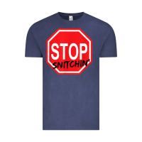 Vintage Denim stop snitching stop snitchin t shirt Vintage Tee - Craftify