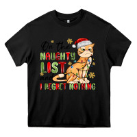 Black on the naughty list and i regret nothing Heavy Core Tee - MaliasSmallBusiness