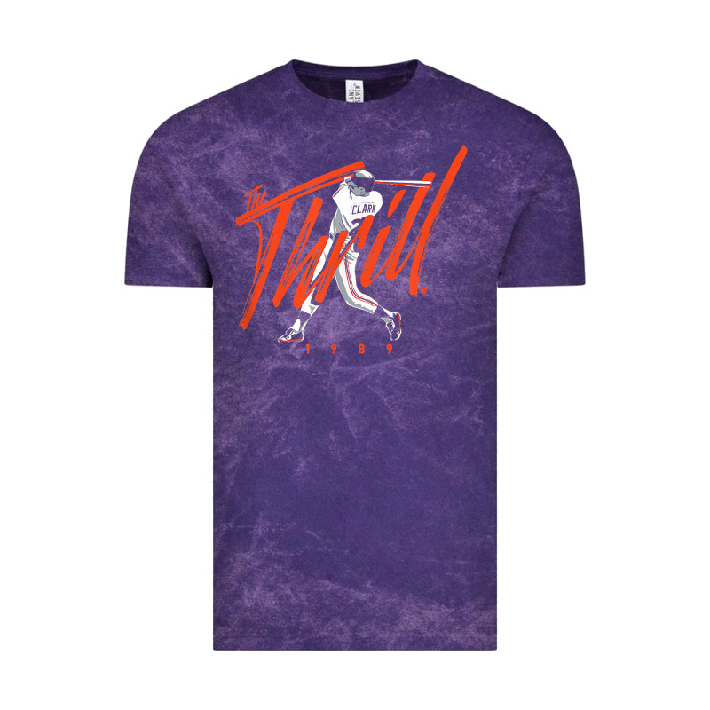 Will Clark   The Thrill   San Francisco Baseball T Shirt Vintage Tee by Craftify | Teevron