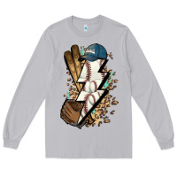 Moon Dust Lightning bolt Baseball Long Sleeve Tee - HowdyJamesFarm