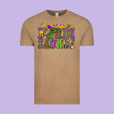 Mardi Saurus Vintage Tee Designed By Nancycooperartshop