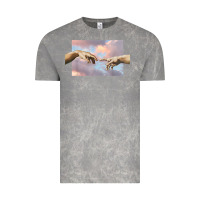 Cloud Rock creation of adam hands aesthetic t shirt Vintage Tee - InspiraDesign