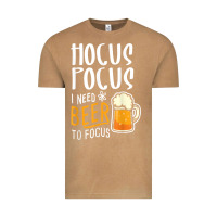 Vintage Camel Hocus Pocus I Need Beer To Focus Funny Halloween Witch 1 Vintage Tee - InspiraDesign