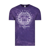 Cloud Purple Universite Paris La Sorbonne Vintage Tee - InspiraDesign