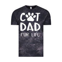 Cloud Black funny cat dad fathers day gift shirt fur life cat tee Vintage Tee - InspiraDesign