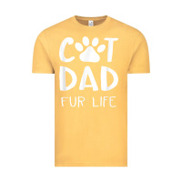 Vintage Mustard funny cat dad fathers day gift shirt fur life cat tee Vintage Tee - InspiraDesign