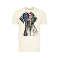 Vintage Arctic great dane sunglasses american usa flag 4th of july fourth t shirt Vintage Tee - InspiraDesign