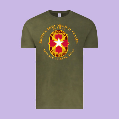 Brooke Army Medical Center Fort Sam Houston Tx Vintage Tee Designed By Inspiradesign