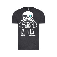 Vintage Black undertale sans Vintage Tee - InspiraDesign