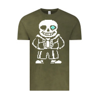 Vintage Olive undertale sans Vintage Tee - InspiraDesign