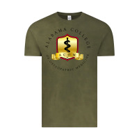 Vintage Olive (ACOM) Al4b4m4, College of Osteopathic Medicine Vintage Tee - InspiraDesign