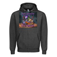 Charcoal Heather spells and potions for all afflictions tumbler Zipper Hoodie - BundleAndBundleShop