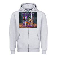 Heather Grey spells and potions for all afflictions tumbler Zipper Hoodie - BundleAndBundleShop