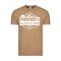Vintage Coffee Pinochet Helicopter Tours Vintage Tee - InspiraDesign