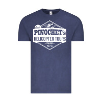 Vintage Denim Pinochet Helicopter Tours Vintage Tee - InspiraDesign