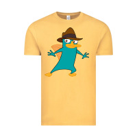 Vintage Mustard Perry The Platypus Vintage Tee - InspiraDesign