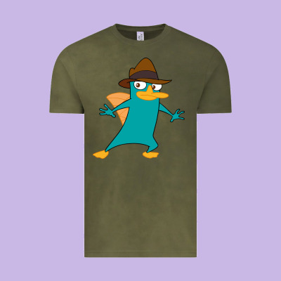 Perry The Platypus Vintage Tee Designed By Inspiradesign