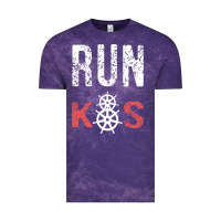 Cloud Purple RUN k8s Vintage Tee - InspiraDesign