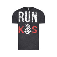 Vintage Black RUN k8s Vintage Tee - InspiraDesign