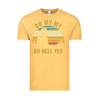 Vintage Mustard oh my my oh hell yes petty funny music fans gifts Vintage Tee - InspiraDesign