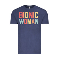 Vintage Denim bionic woman injury accident broken hip leg arm surgery t shirt Vintage Tee - InspiraDesign