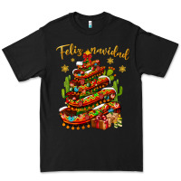 Black Christmas Feliz Navidad Premium Tee - BundleAndBundleShop