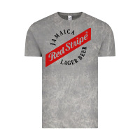 Cloud Rock jamaica red stripe lager beer Vintage Tee - InspiraDesign