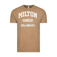 Vintage Coffee milton delaware de vintage state athletic style t shirt Vintage Tee - InspiraDesign
