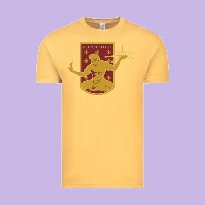 Usa,  Detroit City Fc Vintage Tee Designed By Inspiradesign