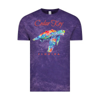 Cedar Key Florida Watercolor Sea Turtle Sweatshirt Vintage Tee | Teevron