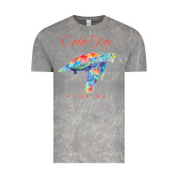 Cloud Rock Cedar Key Florida Watercolor Sea Turtle Sweatshirt Vintage Tee - InspiraDesign