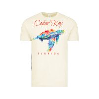 Vintage Arctic Cedar Key Florida Watercolor Sea Turtle Sweatshirt Vintage Tee - InspiraDesign