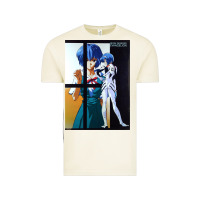 Vintage Arctic Neon Genesis Evangelion Rei Ayanami Vintage Tee - InspiraDesign