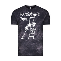 Cloud Black Hangmans Joke Vintage Tee - InspiraDesign