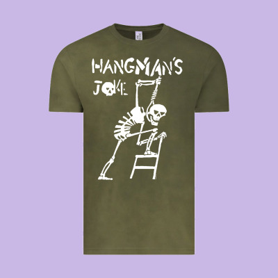 Hangmans Joke Vintage Tee Designed By Inspiradesign