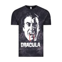 Cloud Black dracula vampire classic horror flick white t shirt Vintage Tee - InspiraDesign