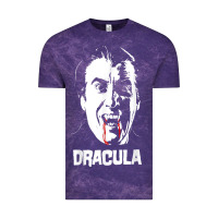 Cloud Purple dracula vampire classic horror flick white t shirt Vintage Tee - InspiraDesign