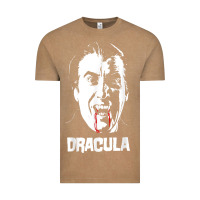 Vintage Coffee dracula vampire classic horror flick white t shirt Vintage Tee - InspiraDesign