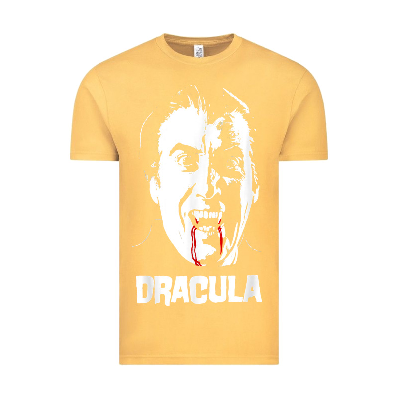 Dracula Vampire Classic Horror Flick White T Shirt Vintage Tee by InspiraDesign | Teevron